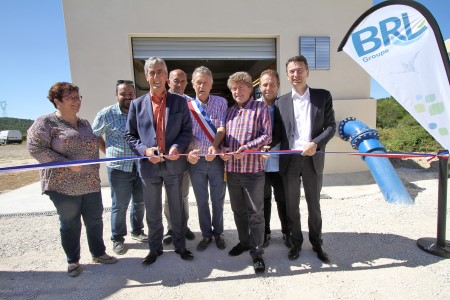 Photo : Inauguration de périmètre irrigué Nord Sommiérois